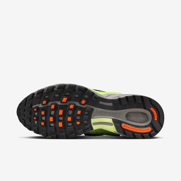 Nike Pegasus Running Shoes Men’s Size 11 Black Volt Orange Full Length Air NWT